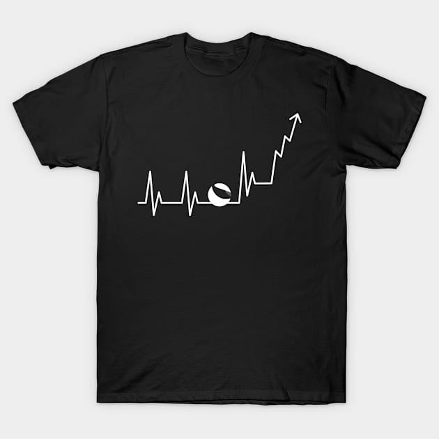 Heartbeat LUNC to the moon T-Shirt by Pardus.Shirts